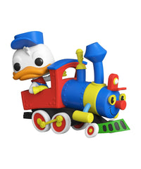 Donald Duck on the Casey Jr. Circus Train Attraction