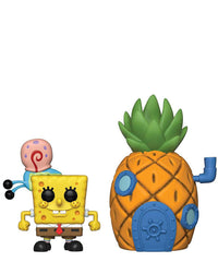 Spongebob with Gary & Pineapple House