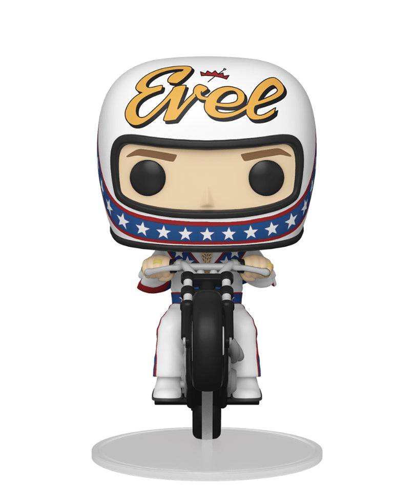 Evel Knievel on Motorcycle