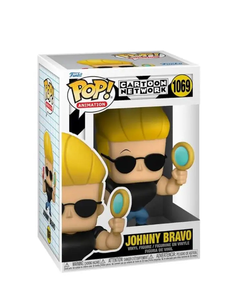 Johnny Bravo with Mirror & Comb