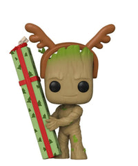 Groot with Present