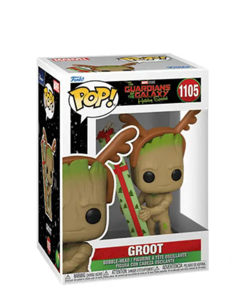 Groot with Present
