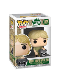 Steve Irwin with Sui