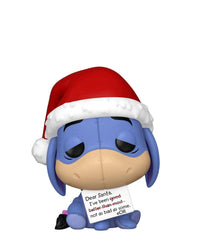 Eeyore in Santa Hat