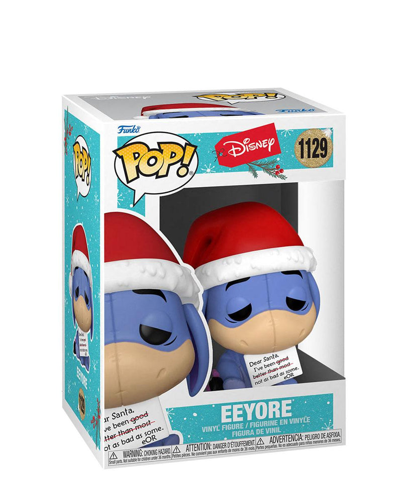 Eeyore in Santa Hat