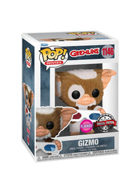 Gremlin with 3D Glasses Flocked