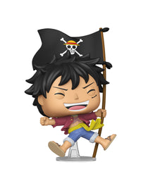 Monkey D. Luffy with Flag