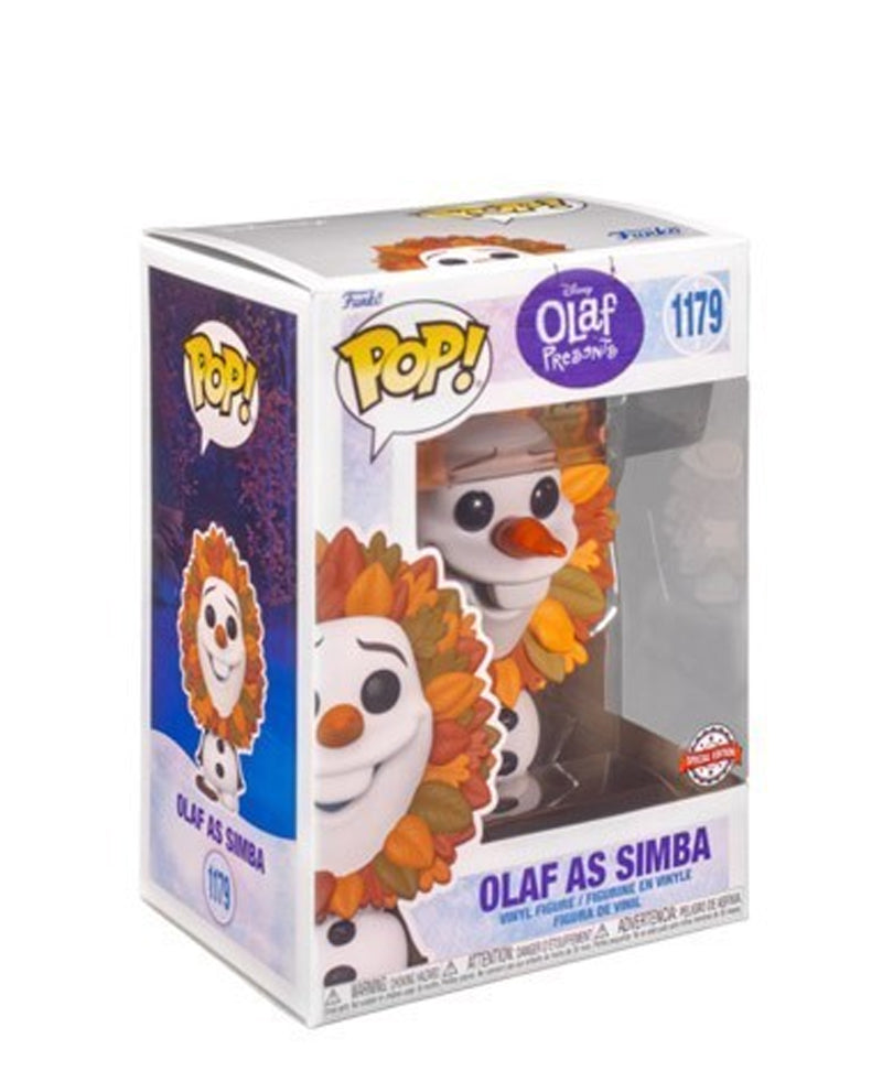 Olaf as Simba