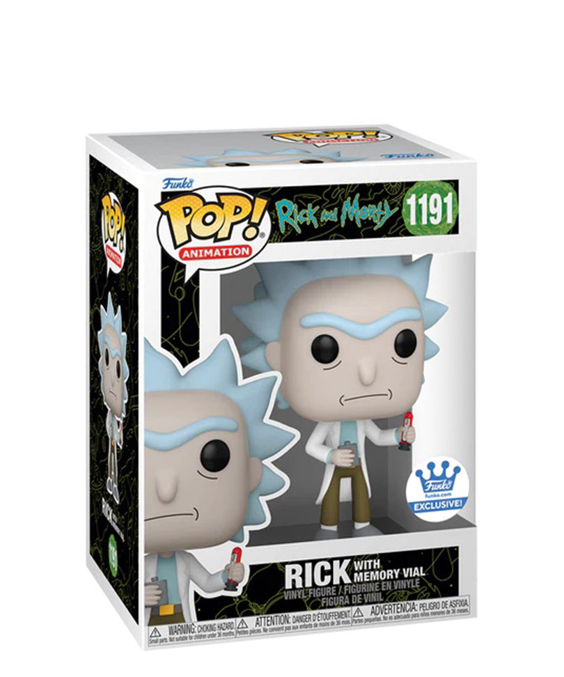 Rick with Memory Vial