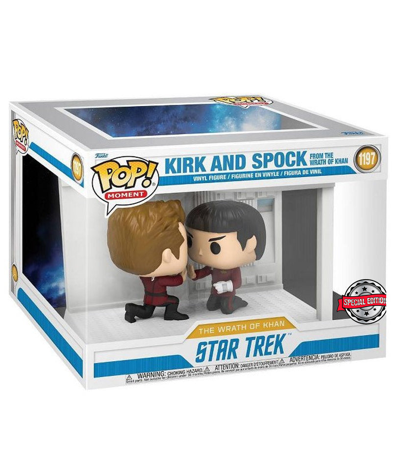 Kirk and Spock from the Wrath of Khan