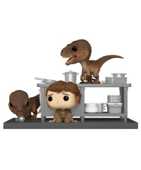 Tim Murphy with Velociraptors
