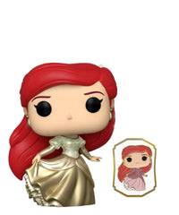 Ariel (Gold) with Pin