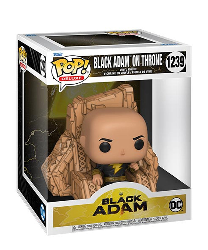 Black Adam on Throne