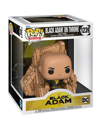 Black Adam on Throne