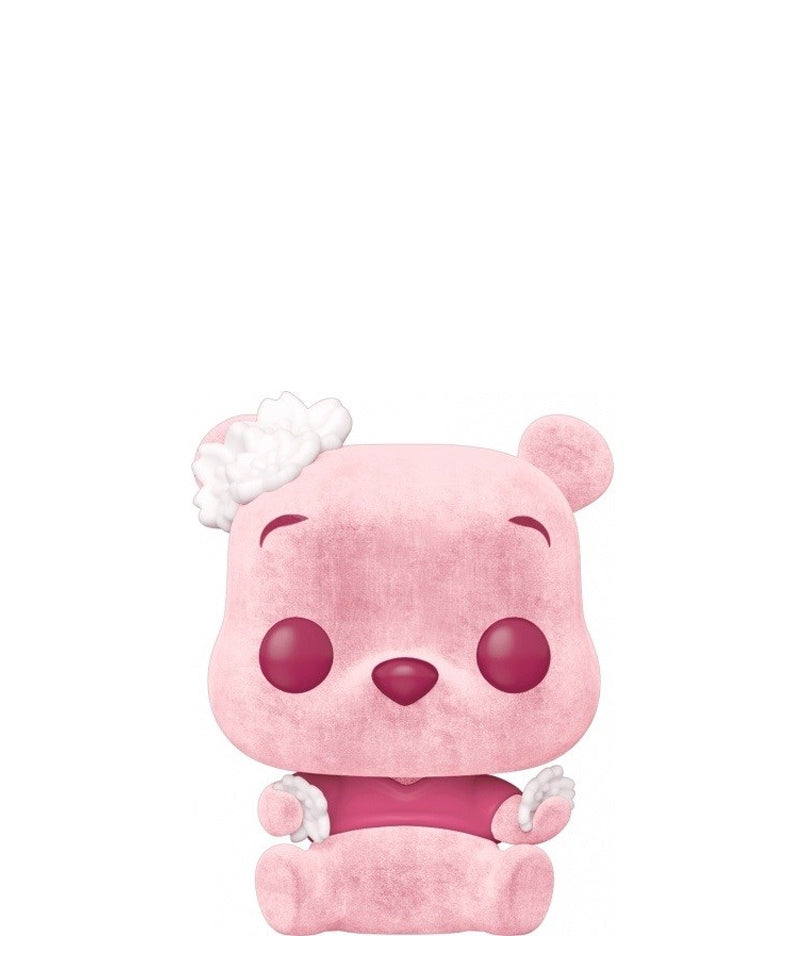 Winnie The Pooh (Flocked) (Cherry Blossom)