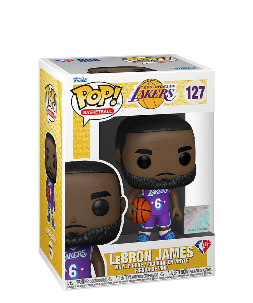 LeBron James Purple