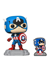 Captain America with Pin