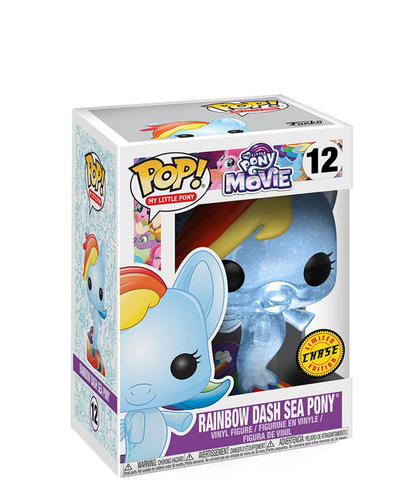 Rainbow Dash Sea Pony (Clear) Chase
