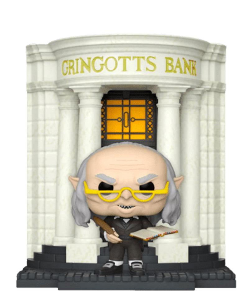Gringotts Head Goblin with Gringotts Bank