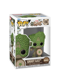 Groot as Captain America