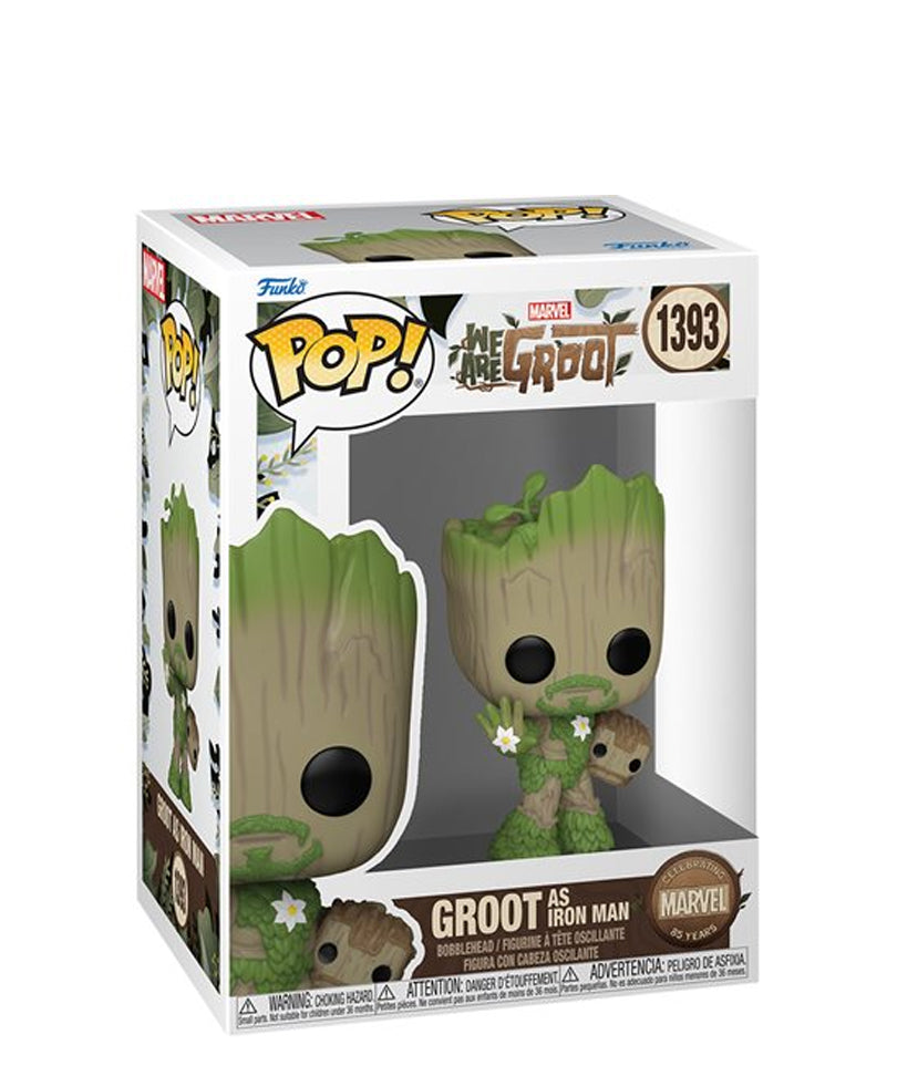Groot as Iron Man