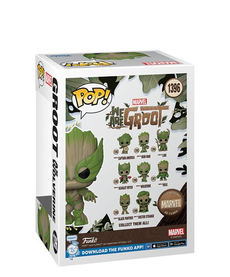 Groot as Wolverine