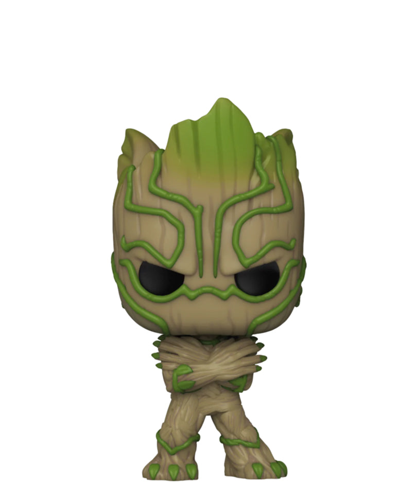 Groot as Black Panther
