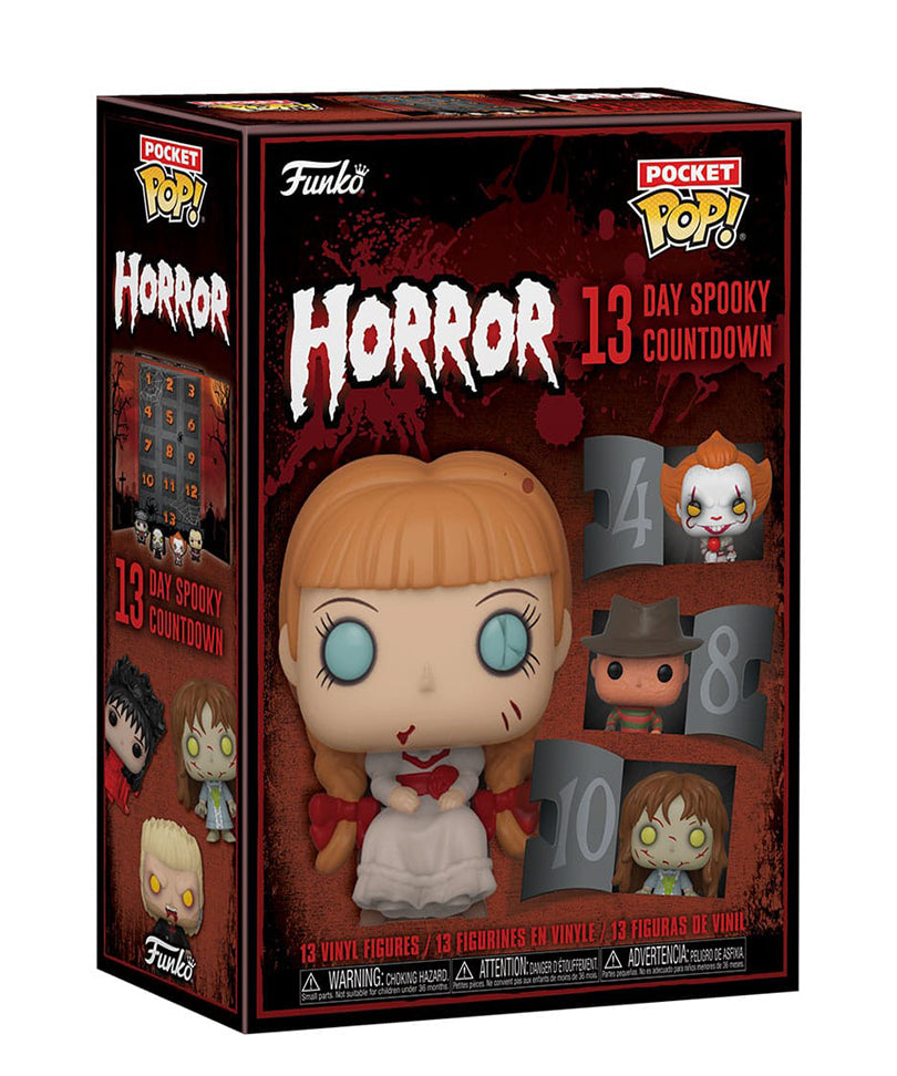 13 Day Spooky Countdown Pocket POP! Horror Calendario dell'Avvento 2023