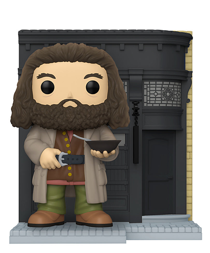 Rubeus Hagrid with The Leaky Cauldron