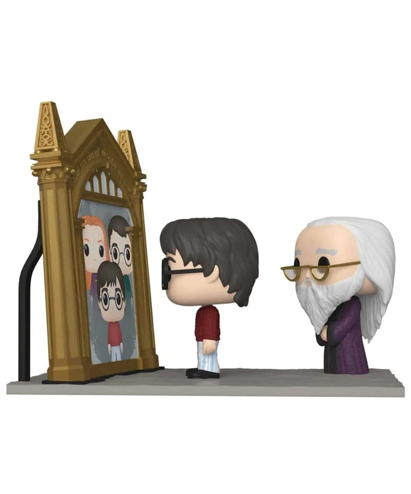 Harry Potter and Albus Dumbledore with The Mirror of Erised