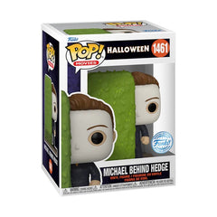 Michael Behind Hedge