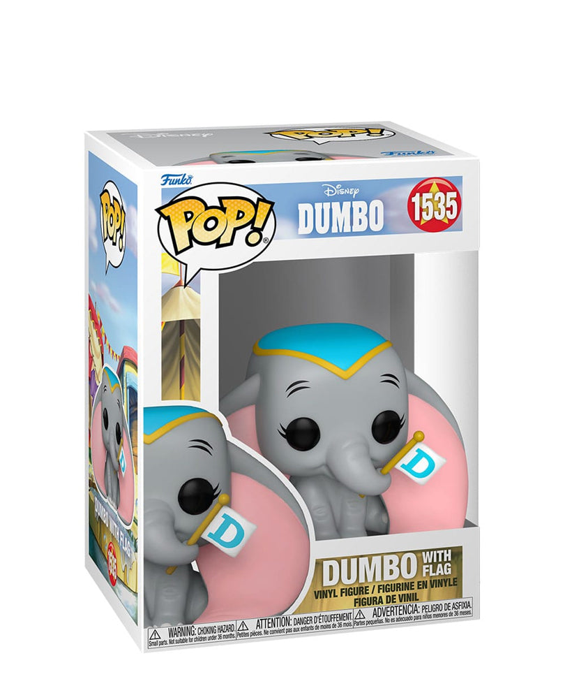 Dumbo with Flag