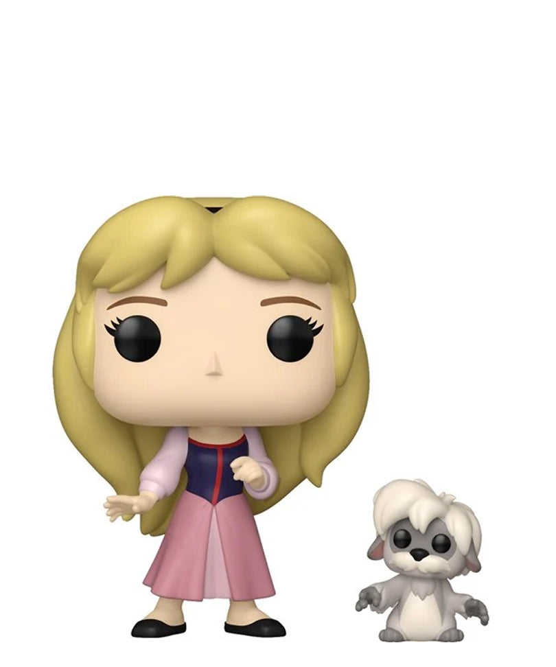 Eilonwy with Gurgi