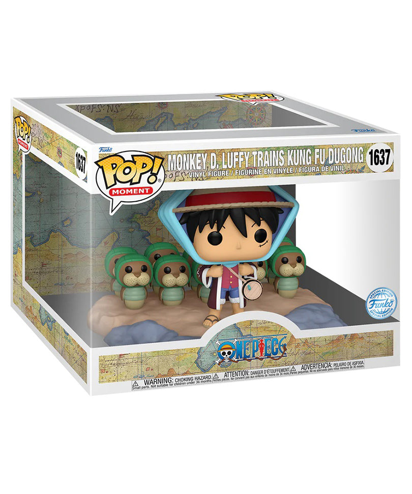 Monkey D. Luffy Trains Kung Fu Dugong