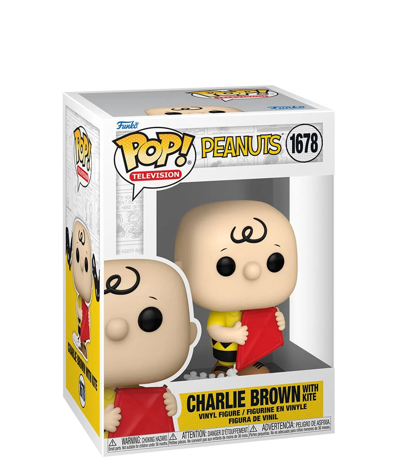 Charlie Brown with Kite