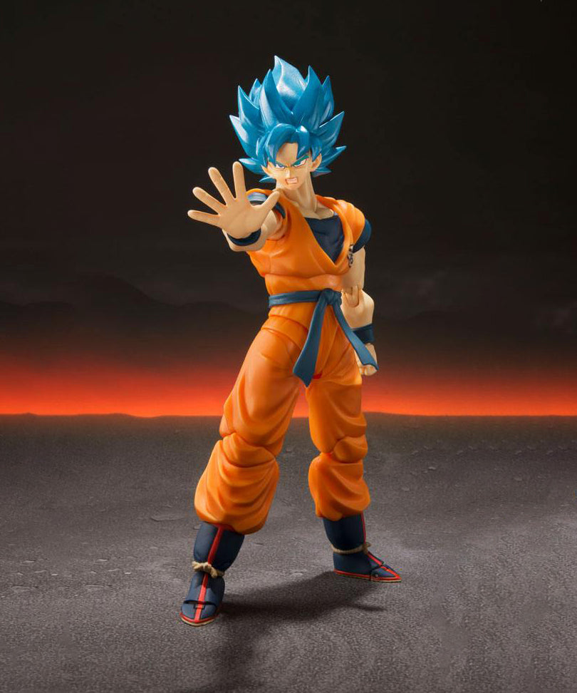 Dragon Ball Super: Broly - Super Saiyan God Super Saiyan Goku Super - Action Figure S.H. Figuarts 14 cm