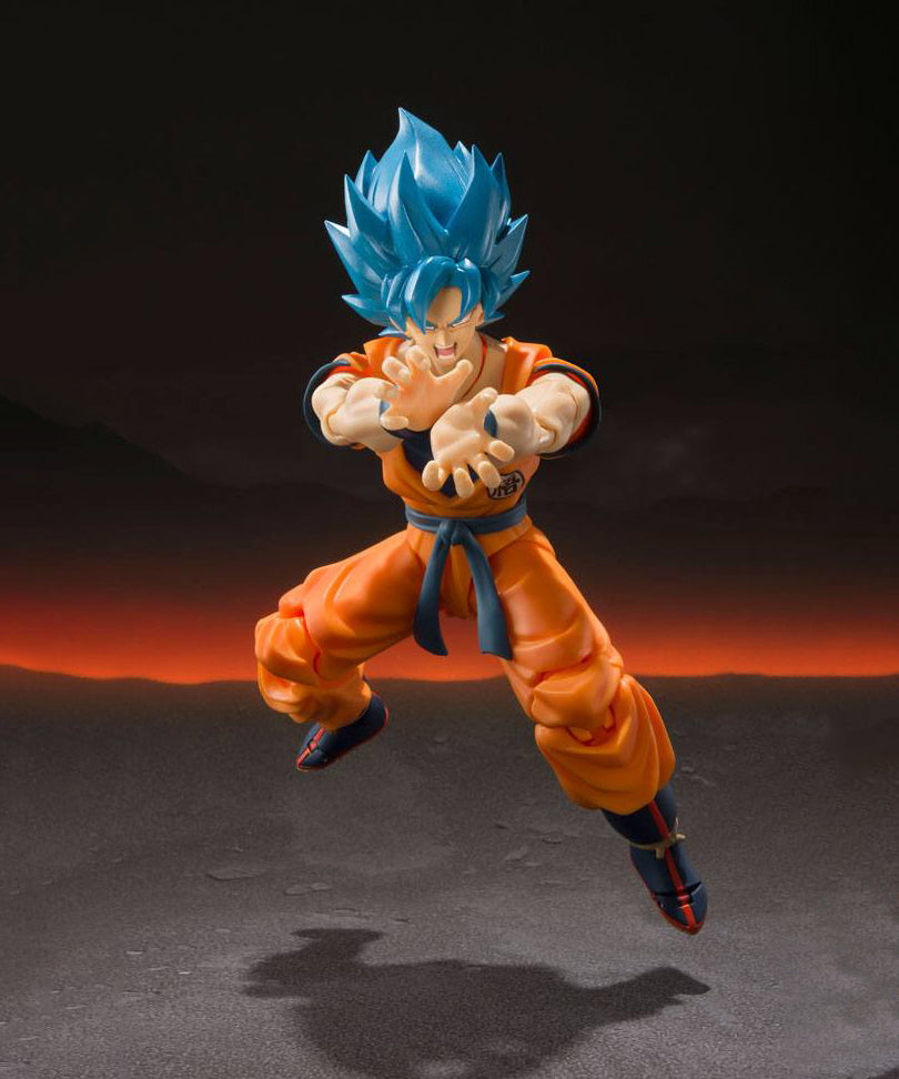 Dragon Ball Super: Broly - Super Saiyan God Super Saiyan Goku Super - Action Figure S.H. Figuarts 14 cm