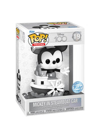 Mickey in Steamboat Car