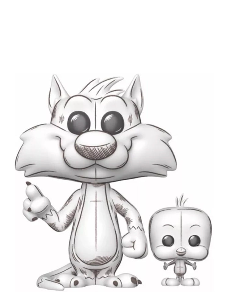 Sylvester & Tweety (Sketched)