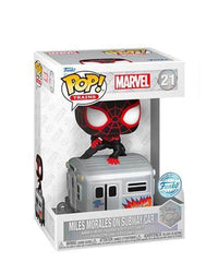 Miles Morales on Subway Car