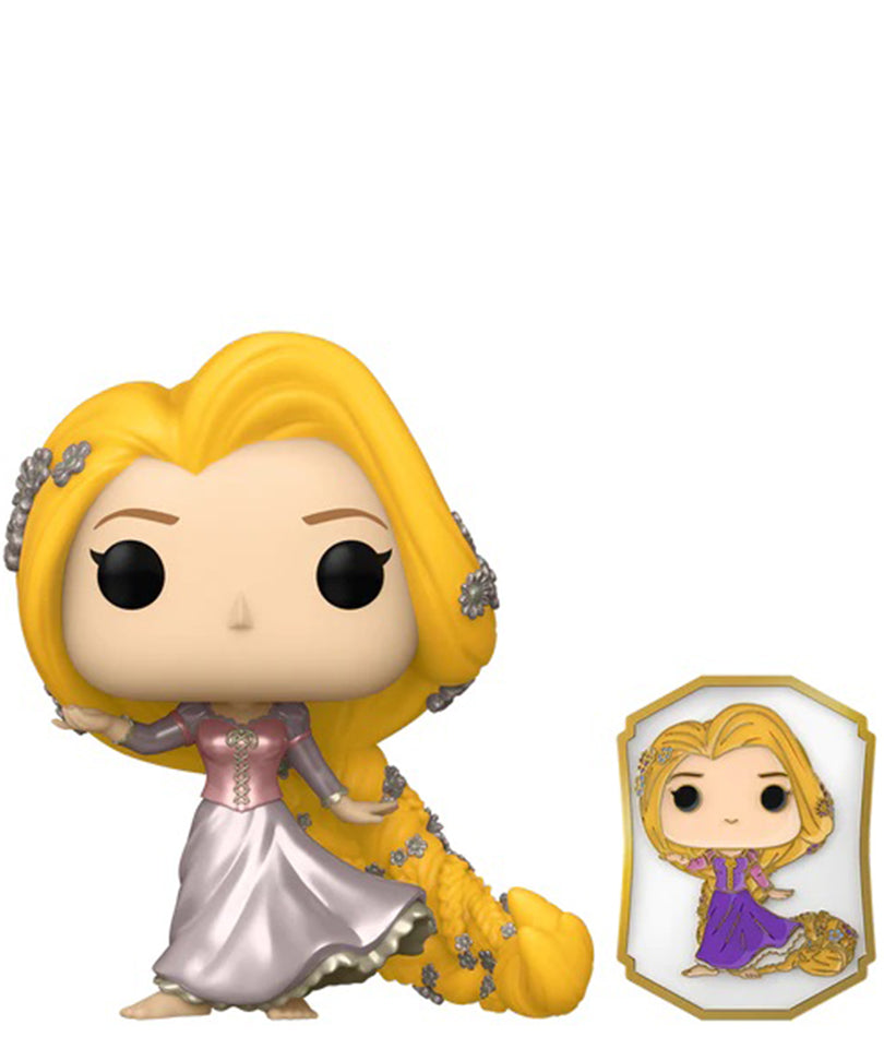 Rapunzel (Dancing) (Gold) with Pin