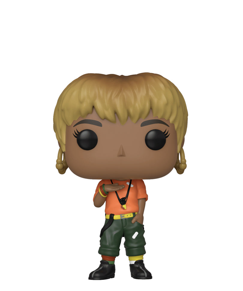 T-Boz in Orange Shirt