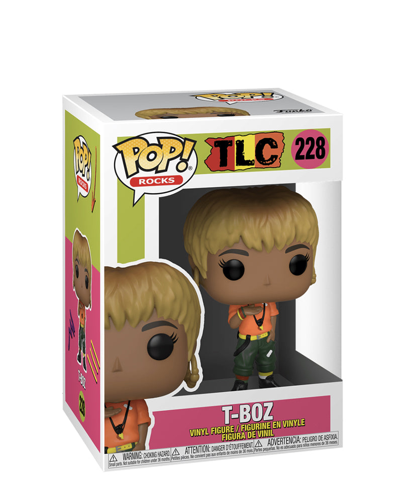 T-Boz in Orange Shirt