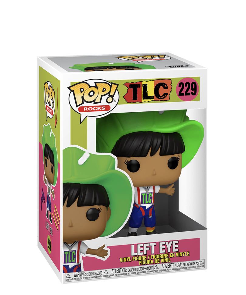 Left Eye with Green Hat
