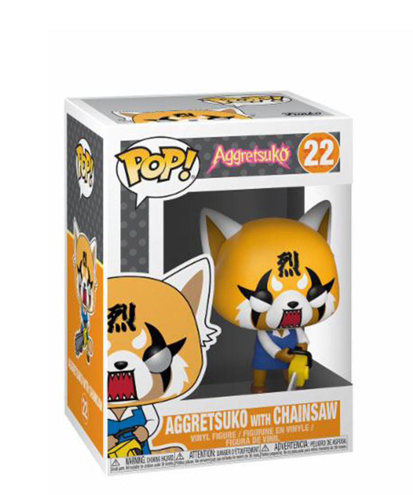 Aggretsuko with Chainsaw