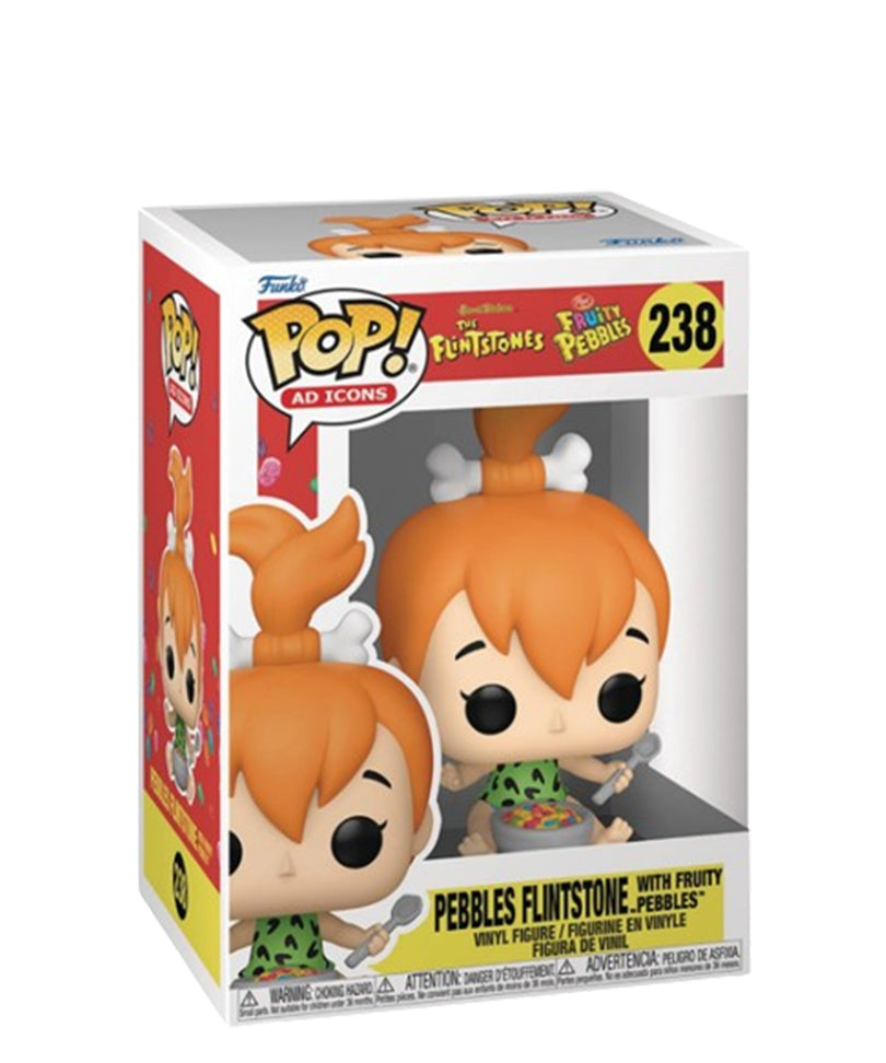 Pebbles Flintstone with Fruity Pebbles