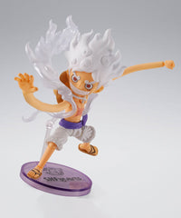 One Piece – Monkey D. Luffy Gear 5 - Action Figure World Collectable Figures x S.H.Figuarts 8 cm