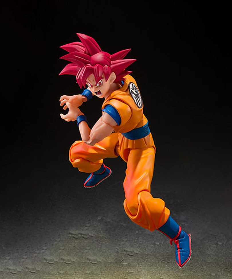 Dragon Ball Super - Super Saiyan God Son Guko (God Aura) - Action Figure S.H. Figuarts 15 cm