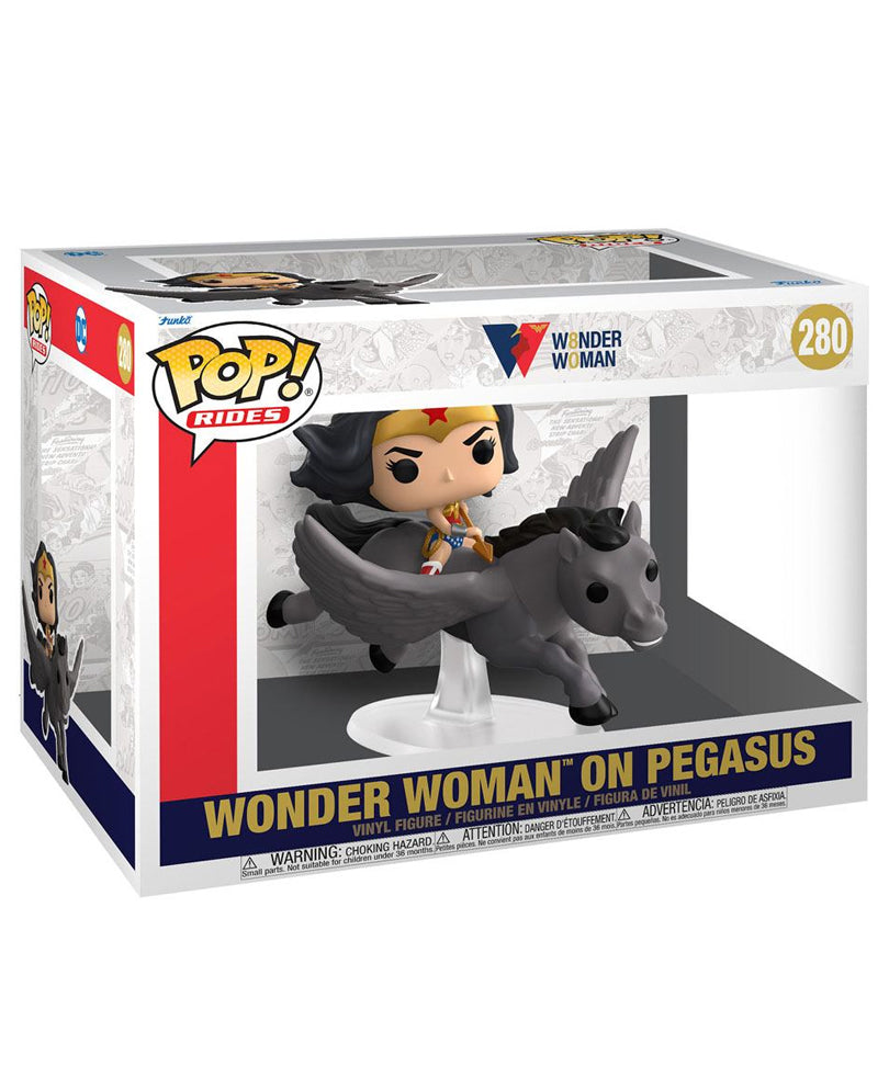 Wonder Woman on Pegasus