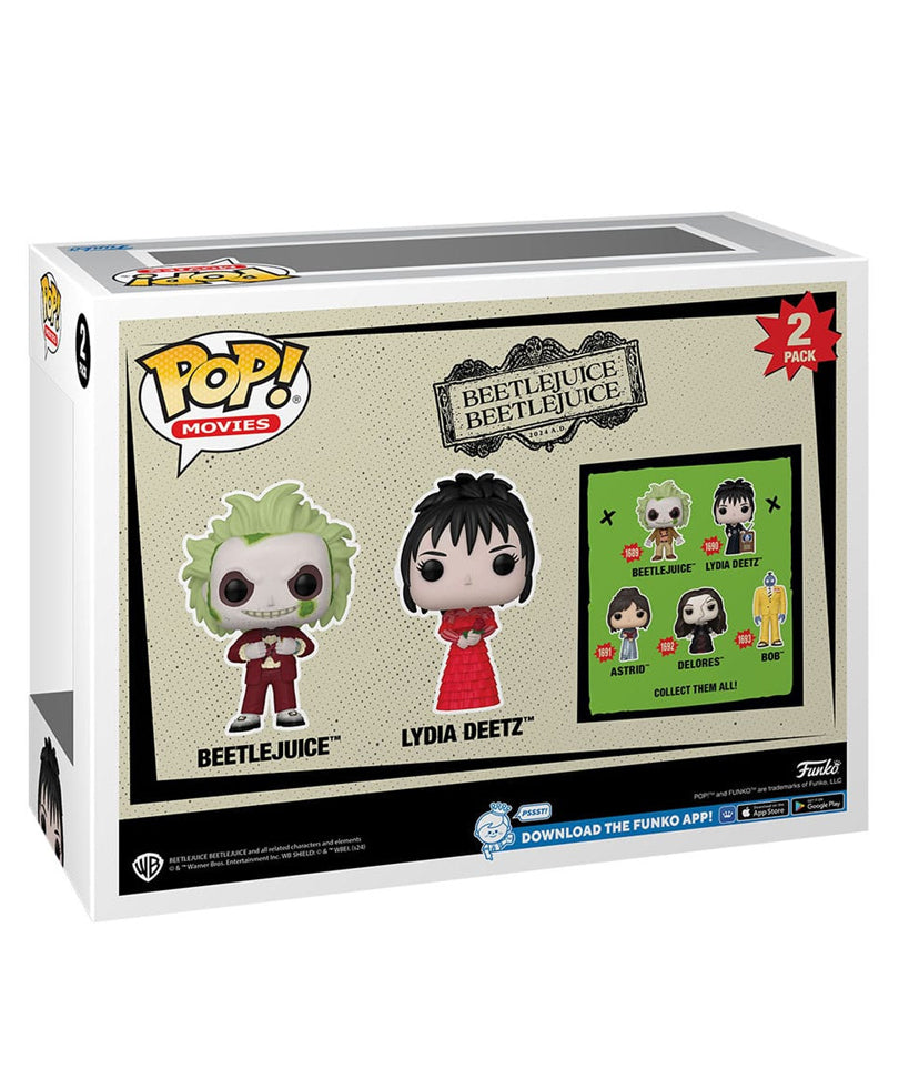 Beetlejuice & Lydia Deetz (2-Pack)